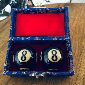 Vintage Collectable Chinese Meditation Baoding Balls.